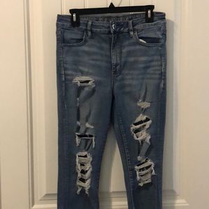 American eagle super stretch high rise jeggings